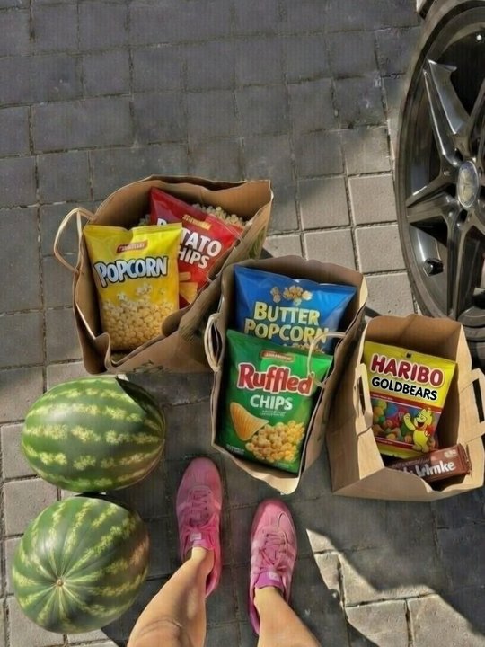 Wassermelone im Sommer